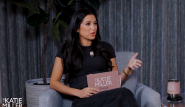 Katie Miller blames her husband’s genes for making her sick during pregnancy