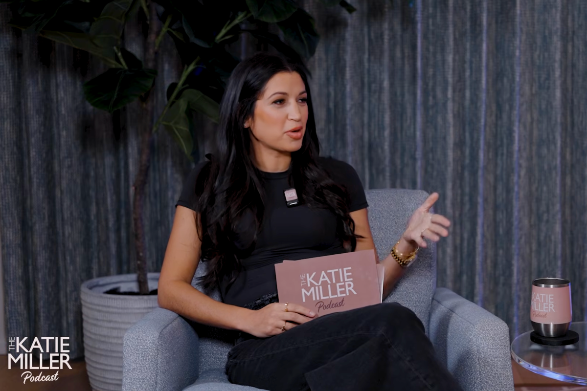 Katie Miller blames her husband’s genes for making her sick during pregnancy