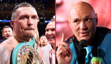 Tyson Fury believes Usyk will lose title by avoiding fight with undefeated heavyweight