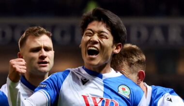 Yuki Ohashi scored the winning goal for Blackburn against Preston