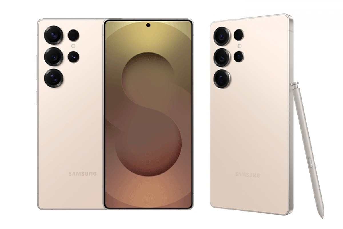 Samsung Galaxy S25 Ultra in Pink Gold