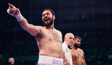 Dave Allen pays tribute to Eddie Hearn after first-round knockout victory in humorous interview