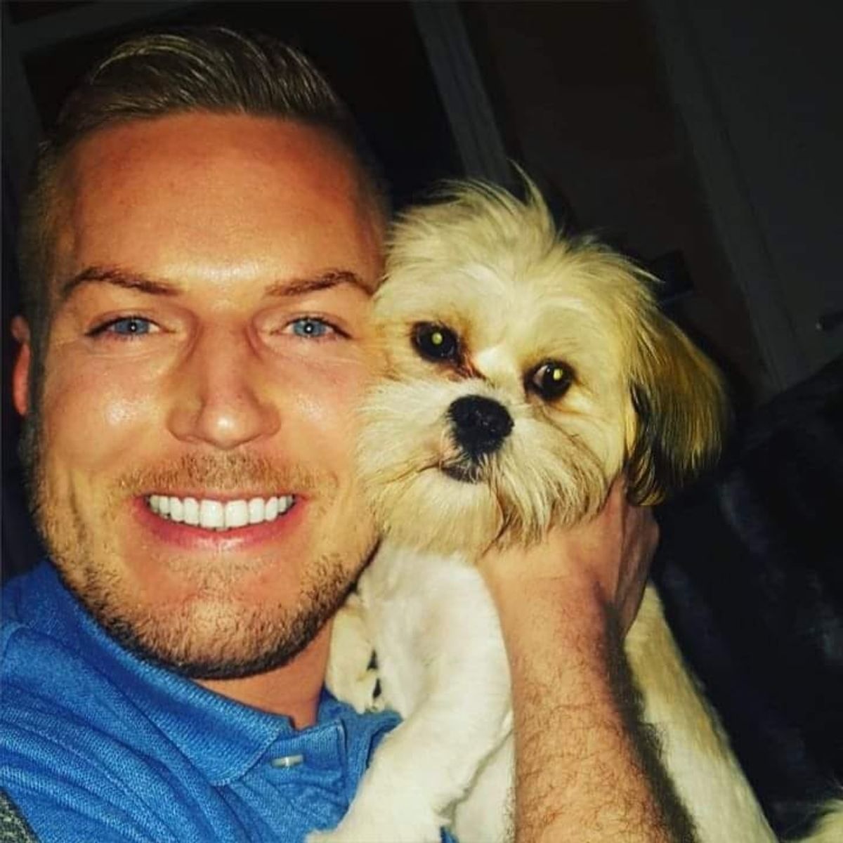 Christopher said he felt "small and helpless" looking at the patients waiting in the hospital corridor