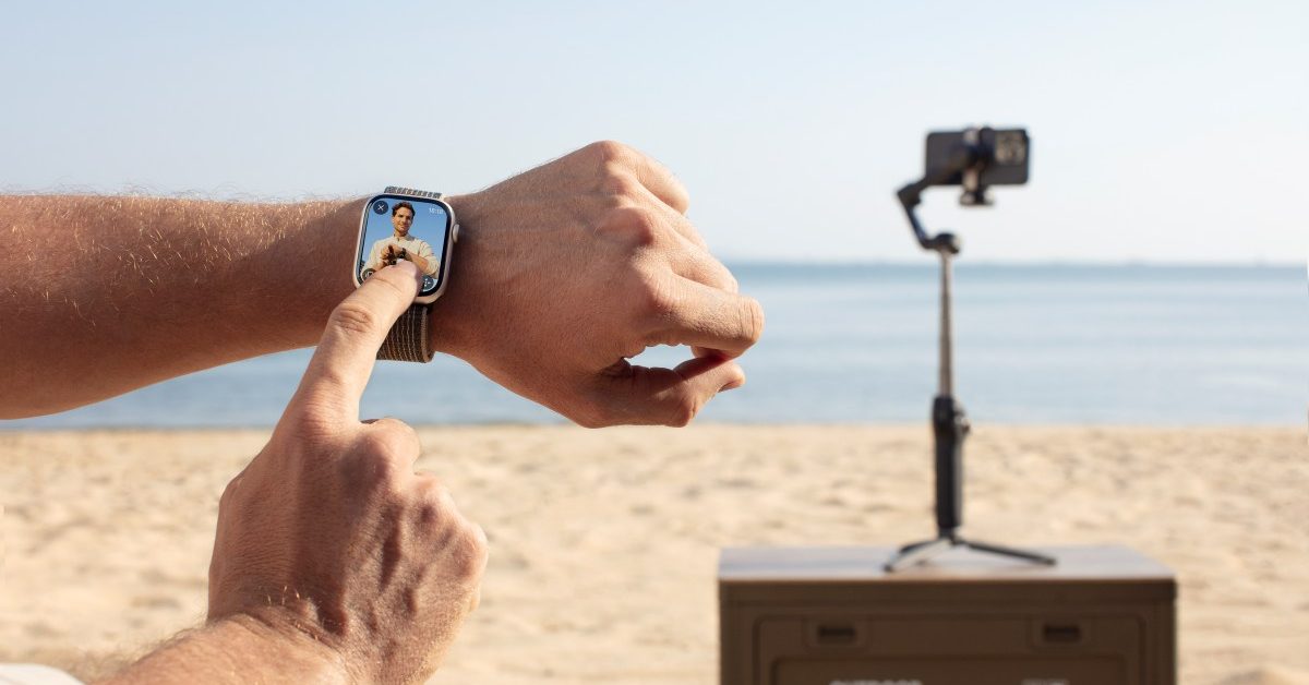 How to control your DJI Osmo gimbal from Apple Watch