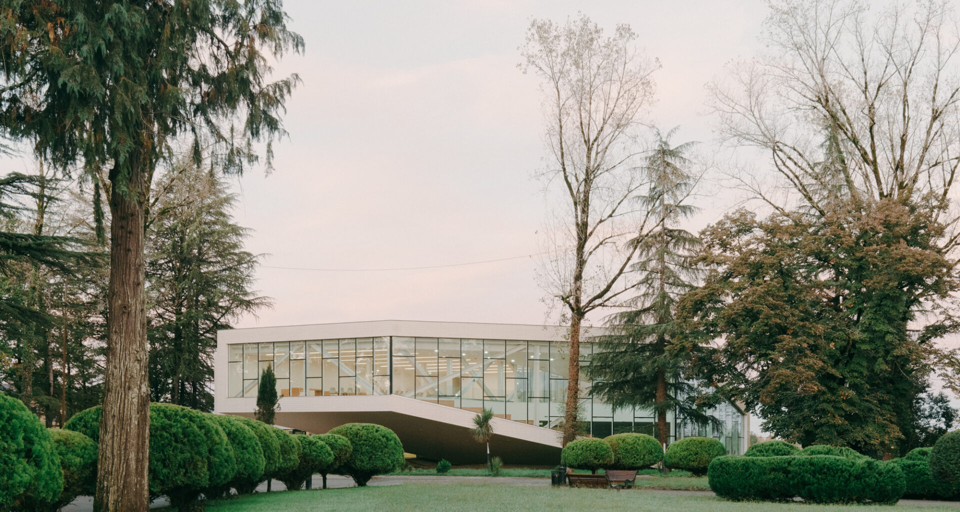 Zviad Gamsakhurdia Presidential Center / Tsanava + Maisuradze + T-architects