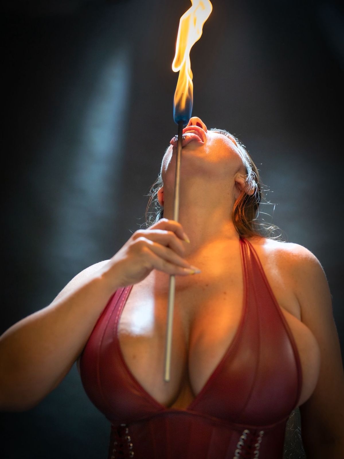 Raissa fell in love with the circus act when she saw someone else do it in Miami