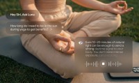 With Luna Voice, you can track your day and ask health-related questions