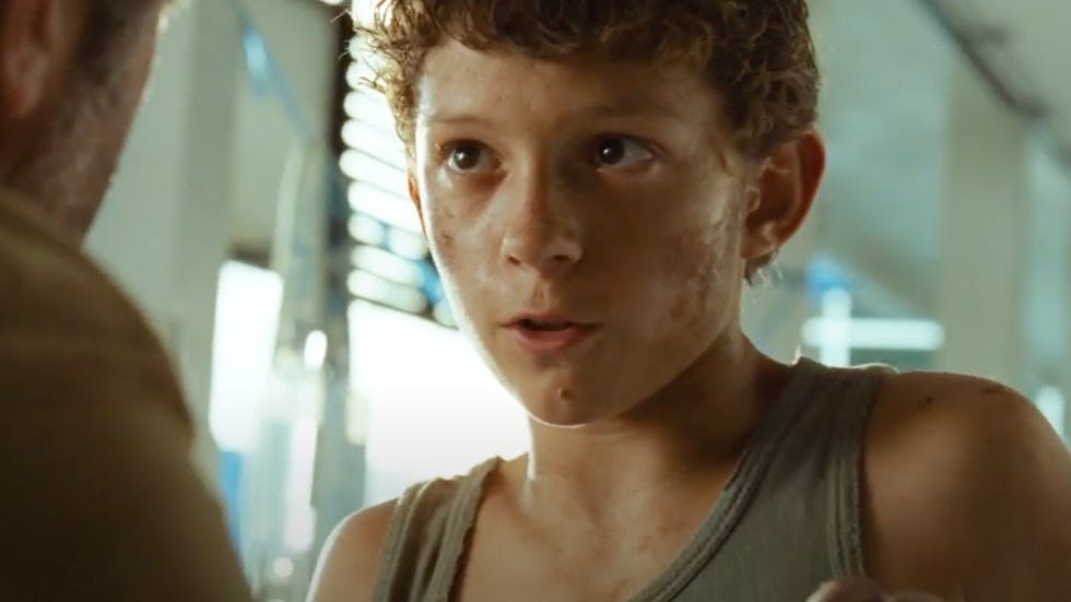 tom holland in the impossible