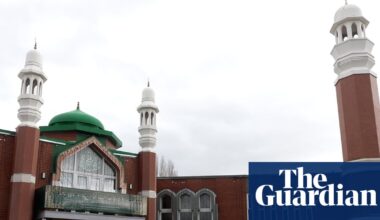 Man charged after person allegedly enters Manchester mosque with axe | UK news