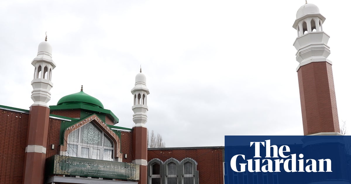 Man charged after person allegedly enters Manchester mosque with axe | UK news