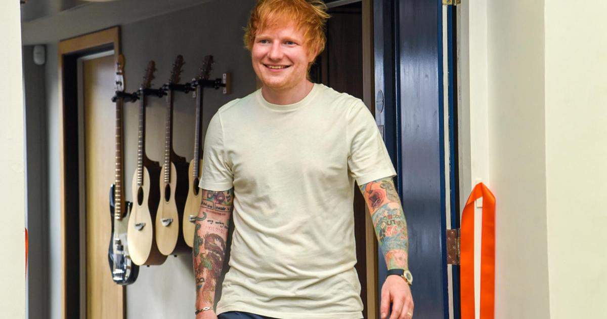 Ed Sheeran visits Ipswich in Australia after long campaign