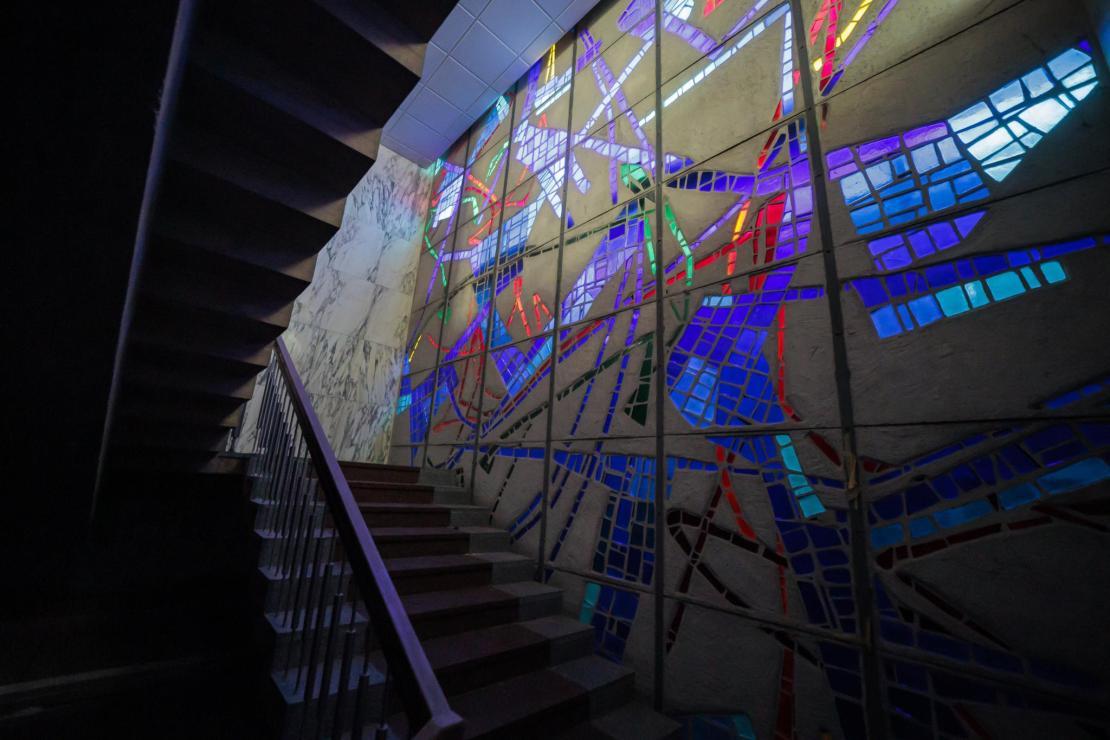 Inside the GESA Building in Palma, Mallorca