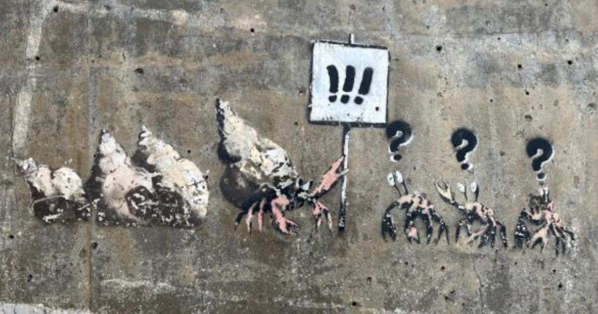 Where can you visit Banksy's artwork across Norfolk?