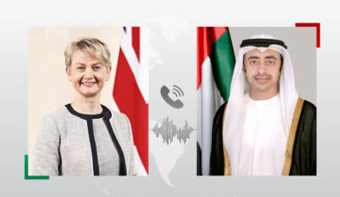 Abdullah bin Zayed, UK Foreign Secretary discuss relations
