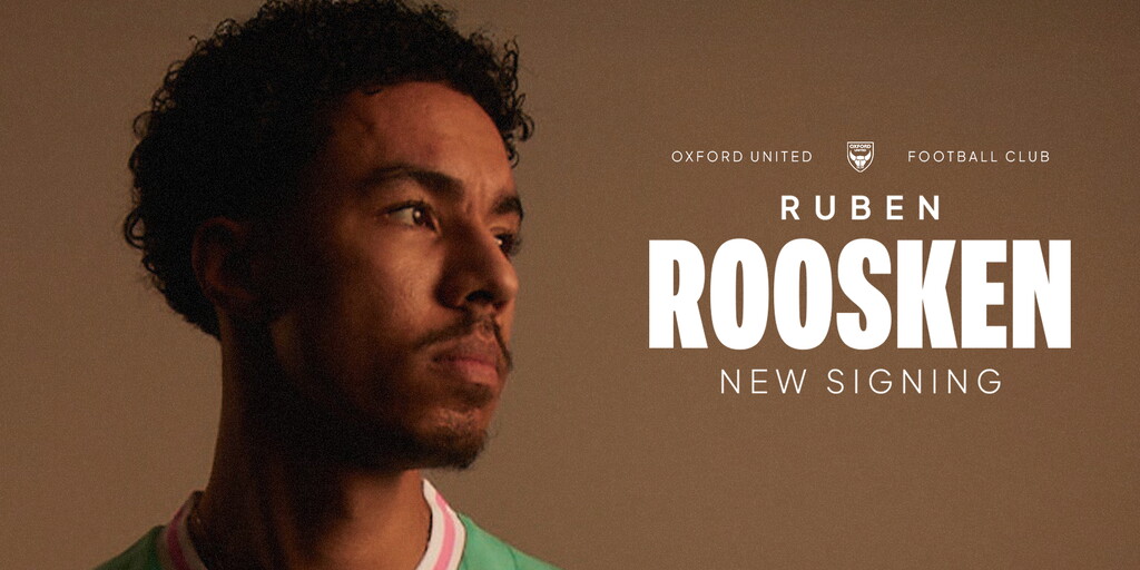 Ruben Roosken Signs For Oxford United