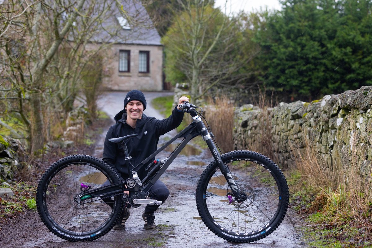 Reece Wilson with his Gamux Sego