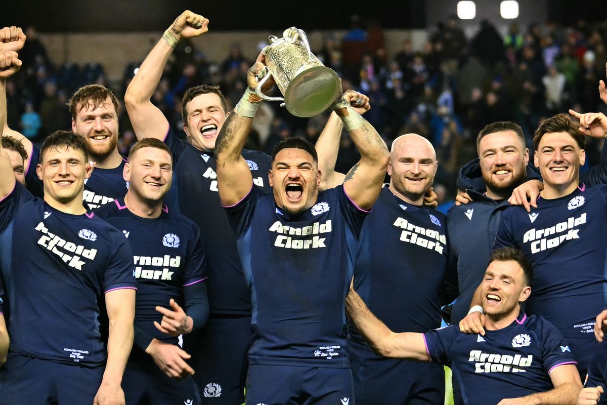 Scotland won the Calcutta Cup in style
