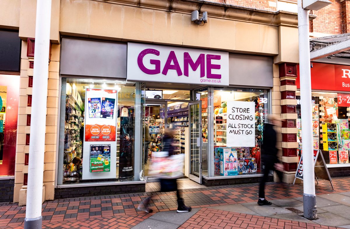 A GAME location closing down