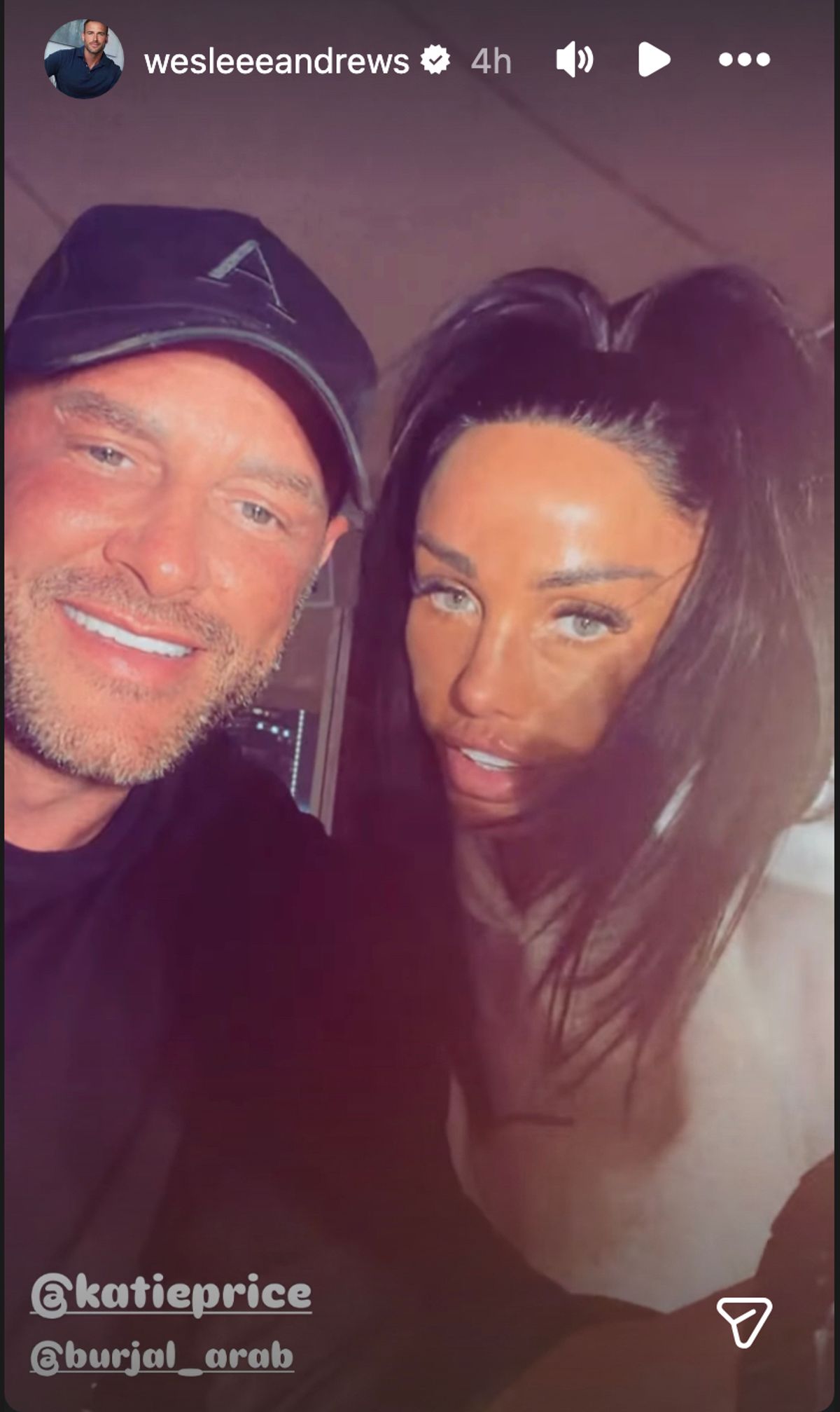 WARNING TAKEN FROM INSTAGRAM
public page of : 
Katie Price's 'blindsided' ex JJ Slater unfollows star as she flaunts new fiancé

Lee Andrews