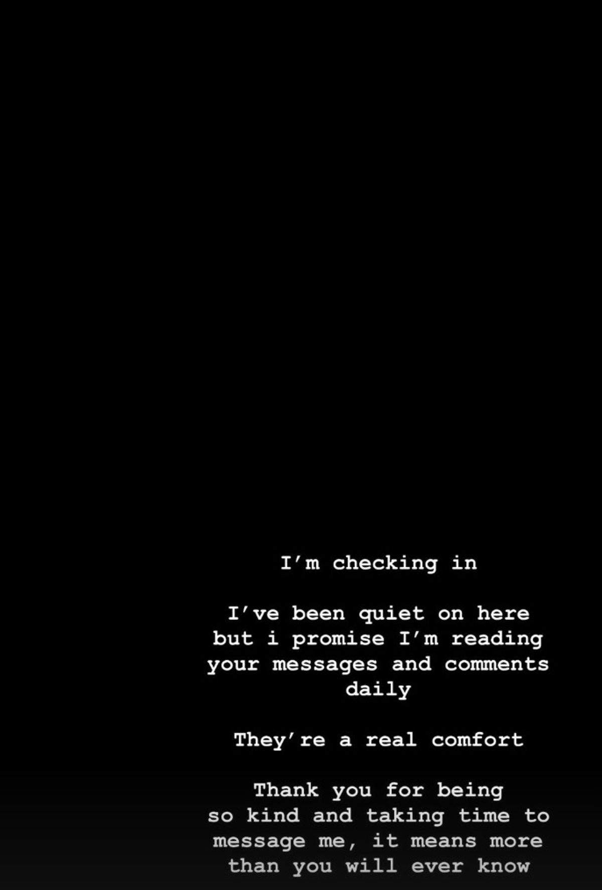 Lorna Luxe reaches out to fans to thank them for their ongoing support