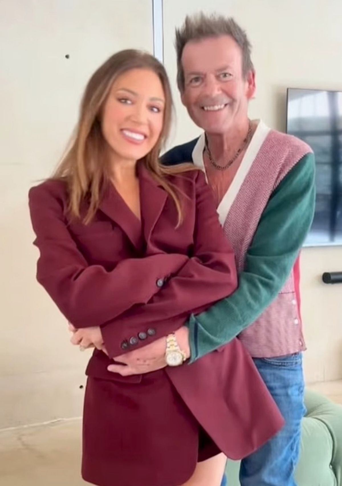 Lorna Luxe and her late husband John Andrews