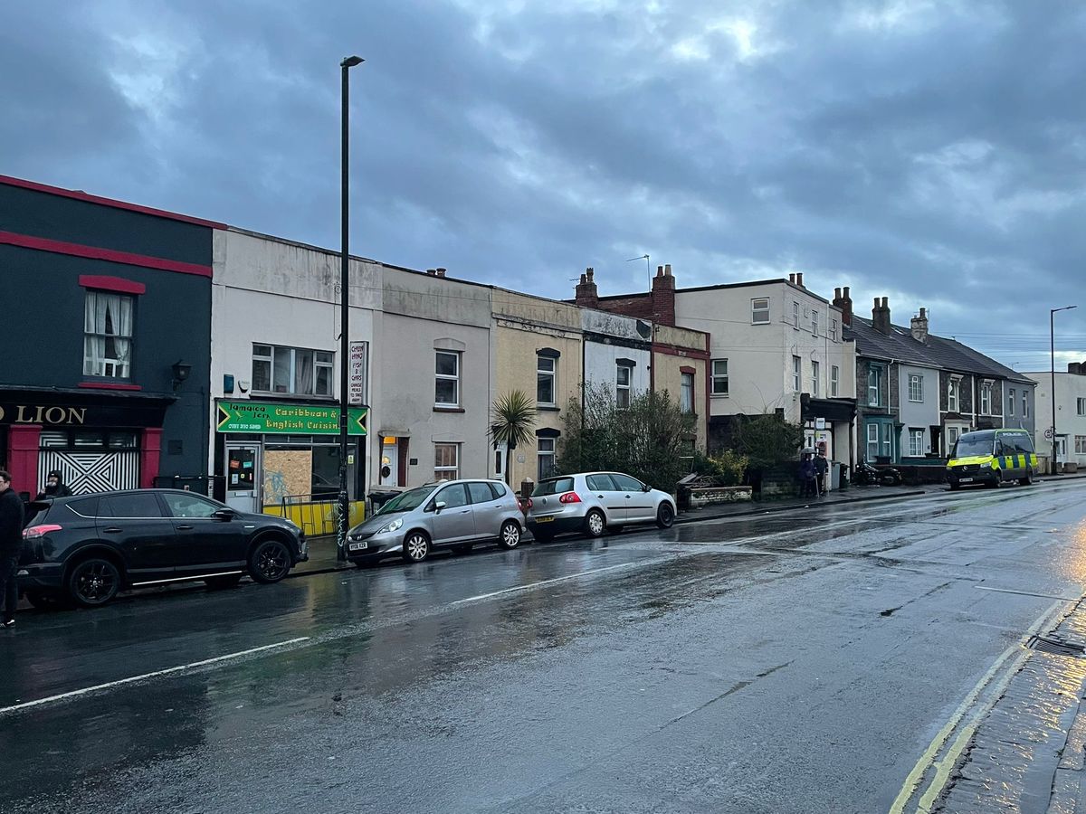 Police on Whitehall Road