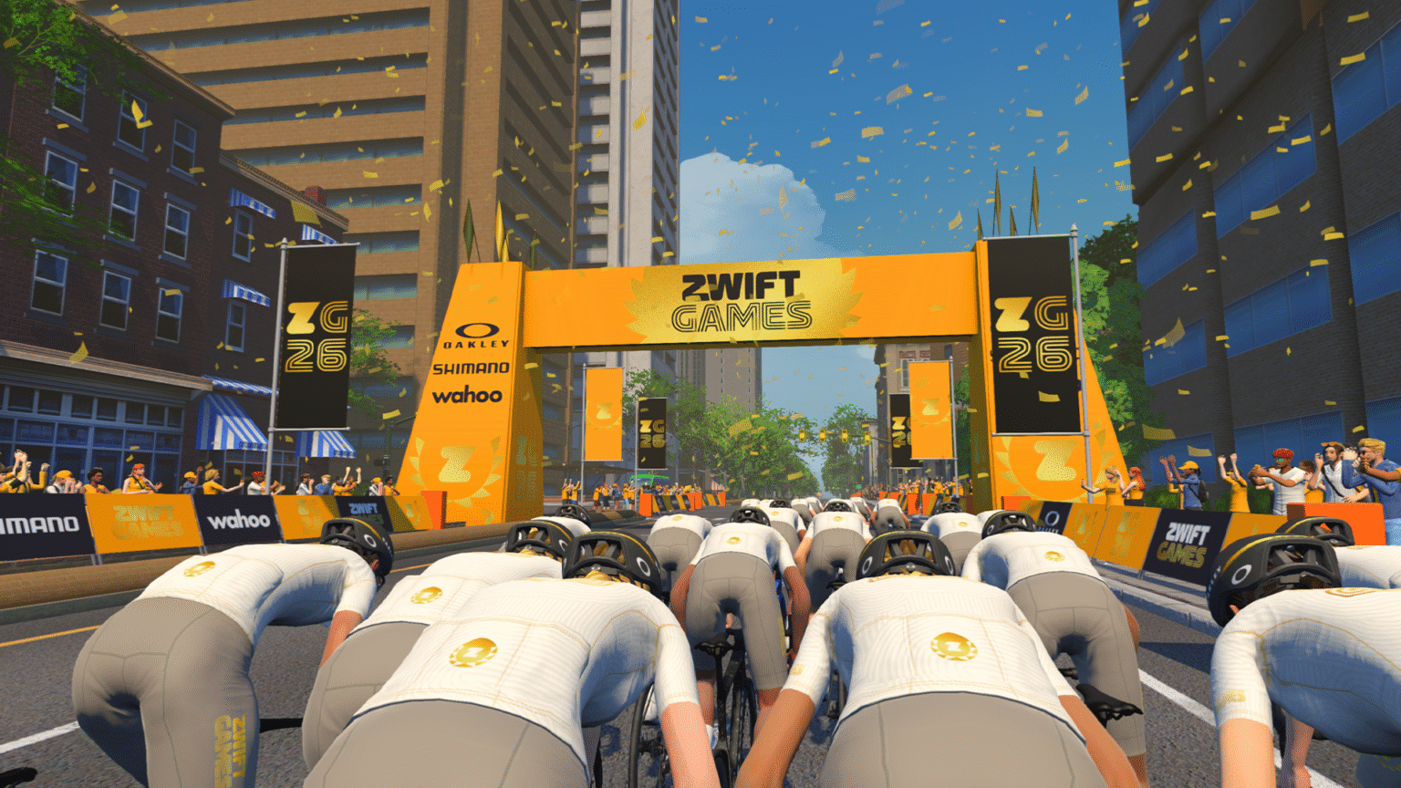 2026 Zwift Games starting line
