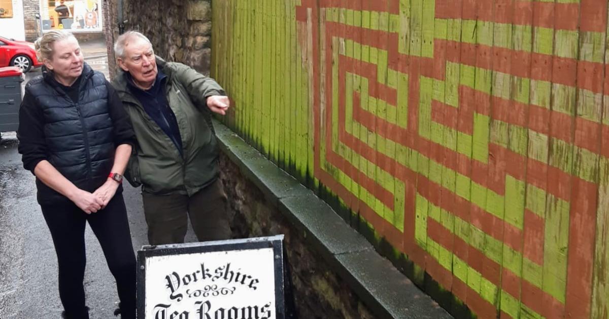 Unusual piece of art created near Yorkshire Tea Rooms