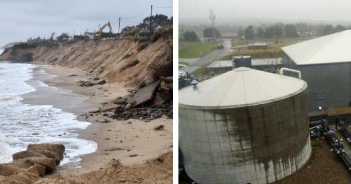 Anglian Water assessing Hemsby coastal erosion impact