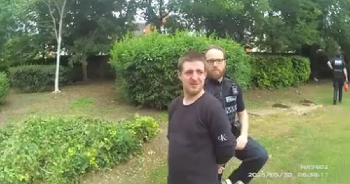 Moment Abingdon murderer arrested: 'I'm going to miss GTA 6'