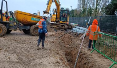 Progress on Fakenham swimming pool due to open this year
