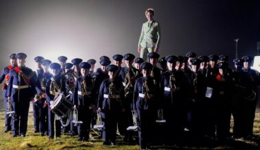 Pop star Mika features Bournemouth youth marching band