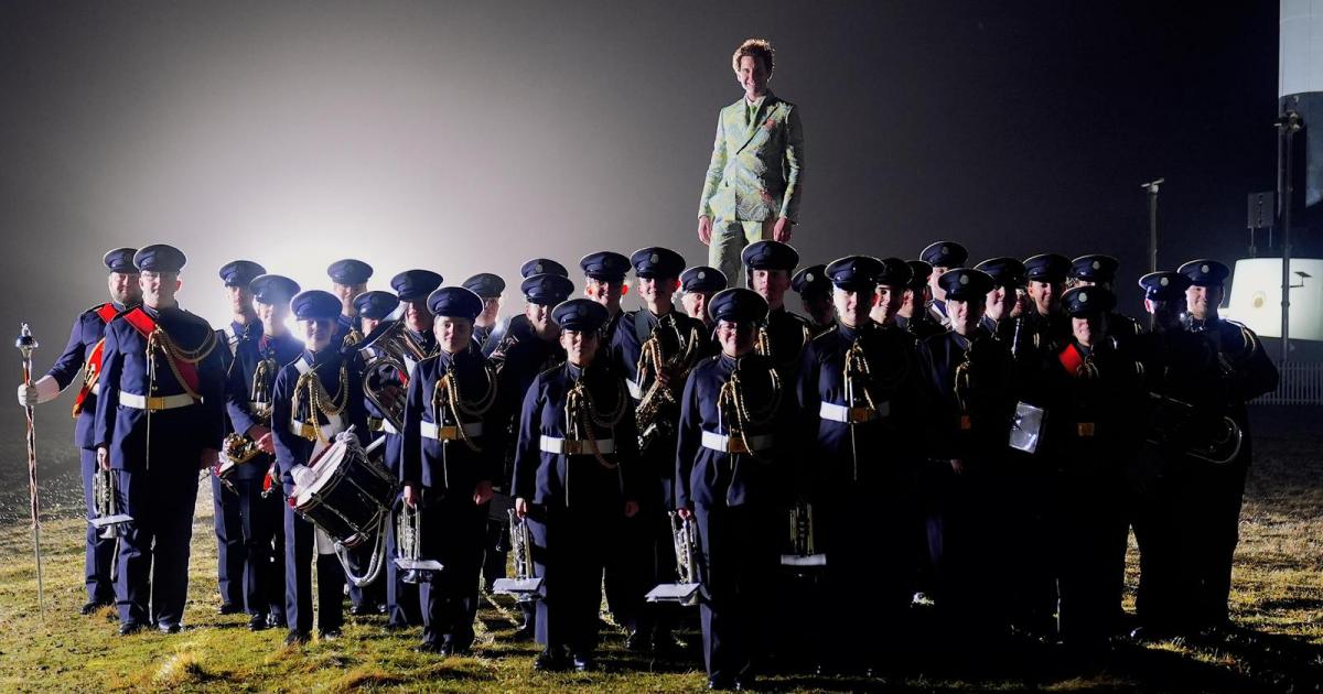 Pop star Mika features Bournemouth youth marching band