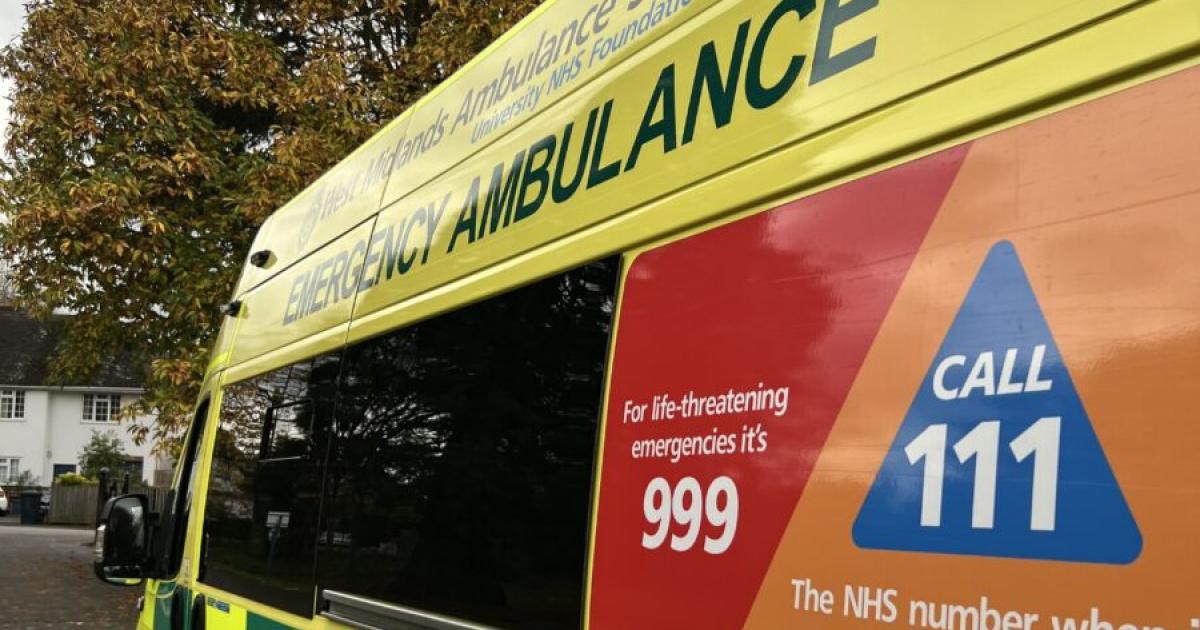Worcestershire hospitals set 45-minute ambulance wait times