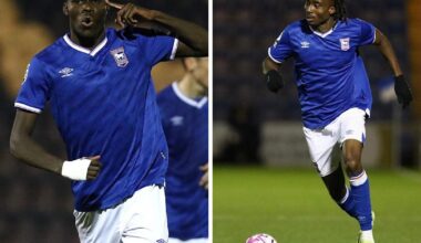 Ipswich Town: Tudor Mendel and Somto Boniface in FA Cup squad