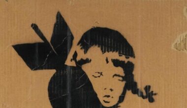 Two 'rare' early Banksy artworks go on sale in Eastbourne