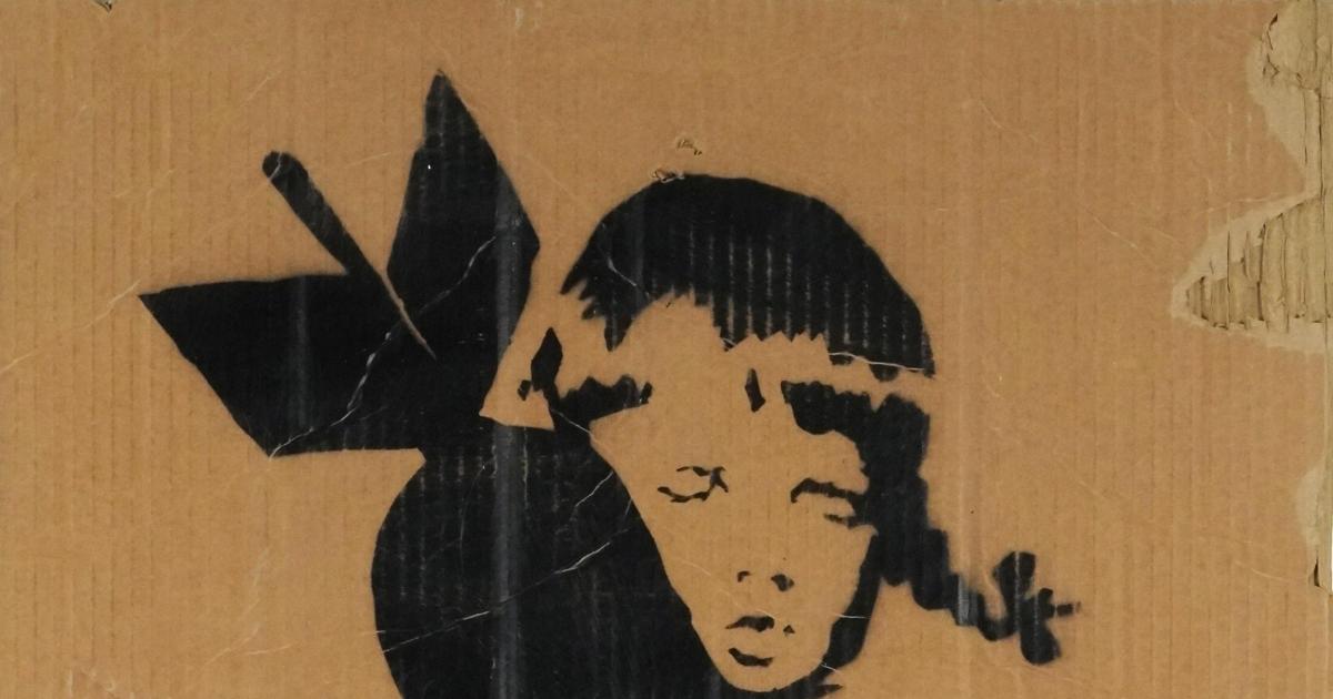 Two 'rare' early Banksy artworks go on sale in Eastbourne