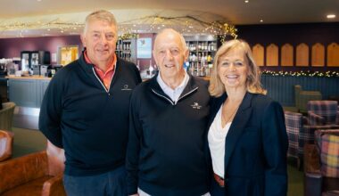 Secretary at Cornwall golf club 80th birthday marked