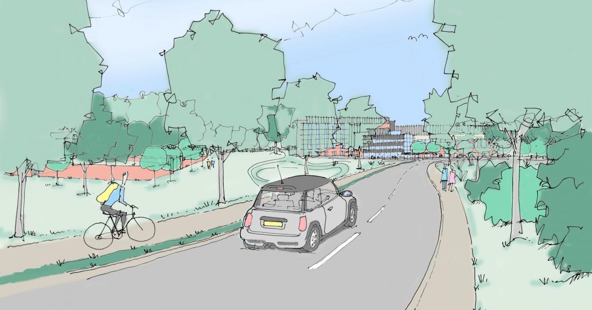 Fresh images of new West Suffolk Hospital in Bury St Edmunds