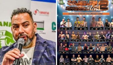 Salisbury Showdown 2 boxing event at Salisbury City Hall