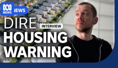 VIDEO: Gary Stevenson warns Australia's housing future is on the brink - Australian Broadcasting Corporation