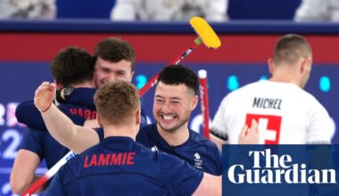 Britain’s curlers guarantee a medal as Mouat holds his nerve against Swiss | Winter Olympics 2026