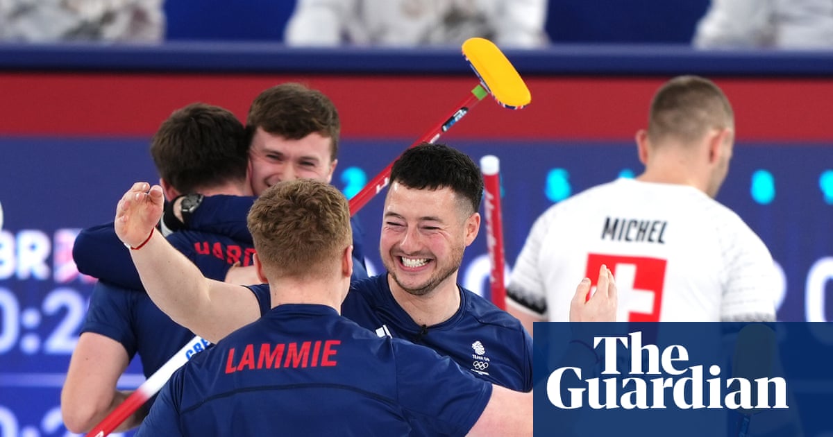 Britain’s curlers guarantee a medal as Mouat holds his nerve against Swiss | Winter Olympics 2026