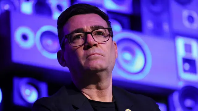 Greater Manchester Mayor Andy Burnham t