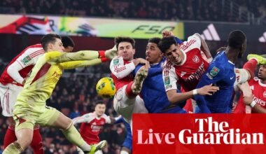 Arsenal v Chelsea: Carabao Cup semi-final, second leg – live | Carabao Cup