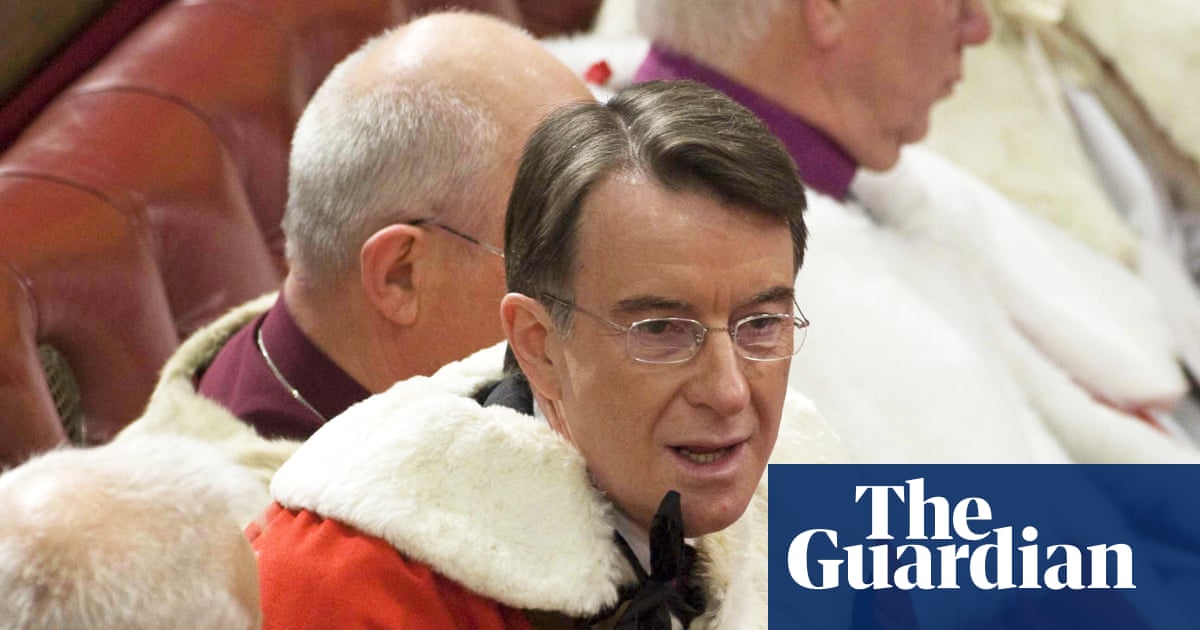 House of Lords should strip Mandelson of peerage, says Starmer | Peter Mandelson