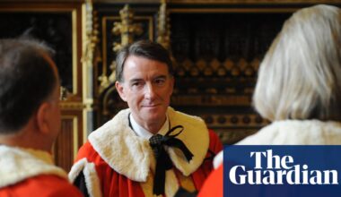 Peter Mandelson resigns from Lords after Epstein email leak scandal | Peter Mandelson