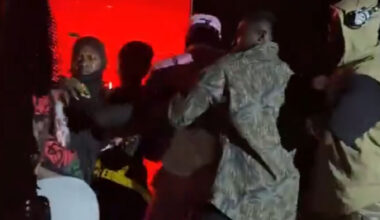 Fan 'attacks' Black Sherif during Valentine's Day concert
