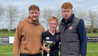 Three redheads in the same scrum? That would be very cool