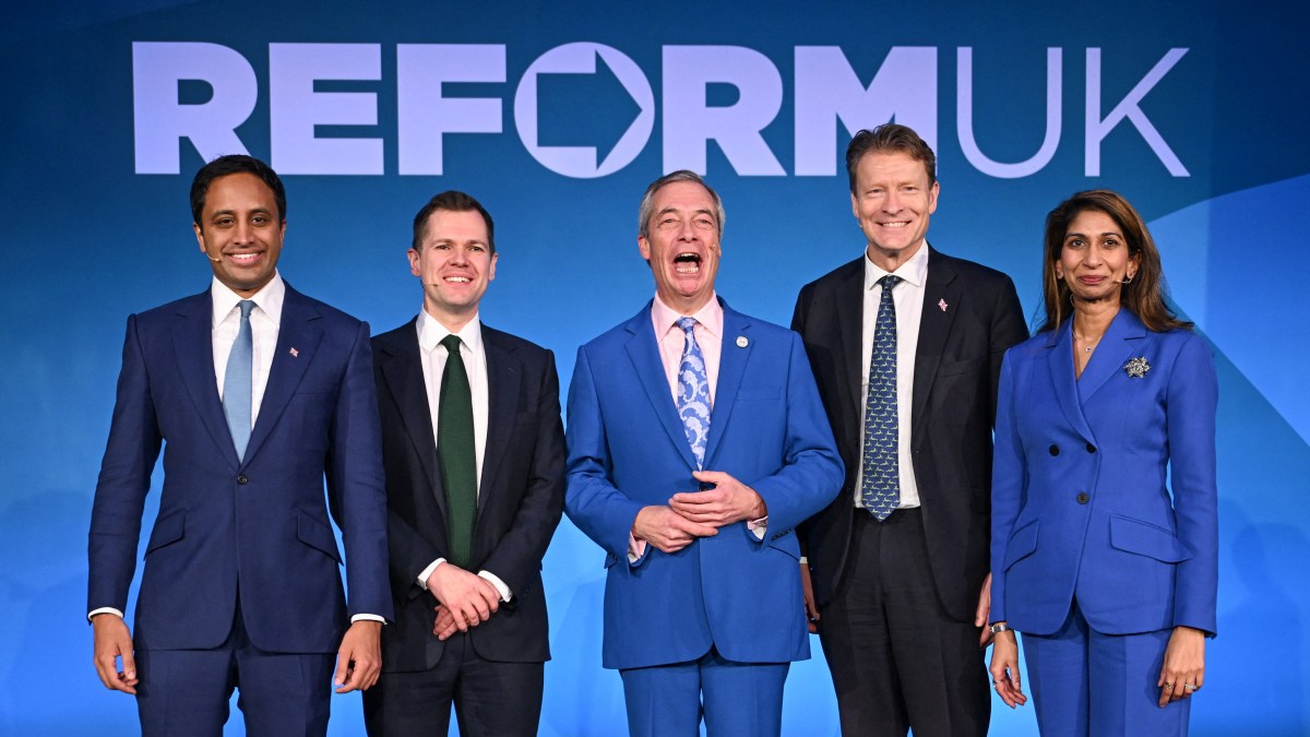 Nigel Farage unveils Reform UK’s ‘shadow cabinet’ — as it happened